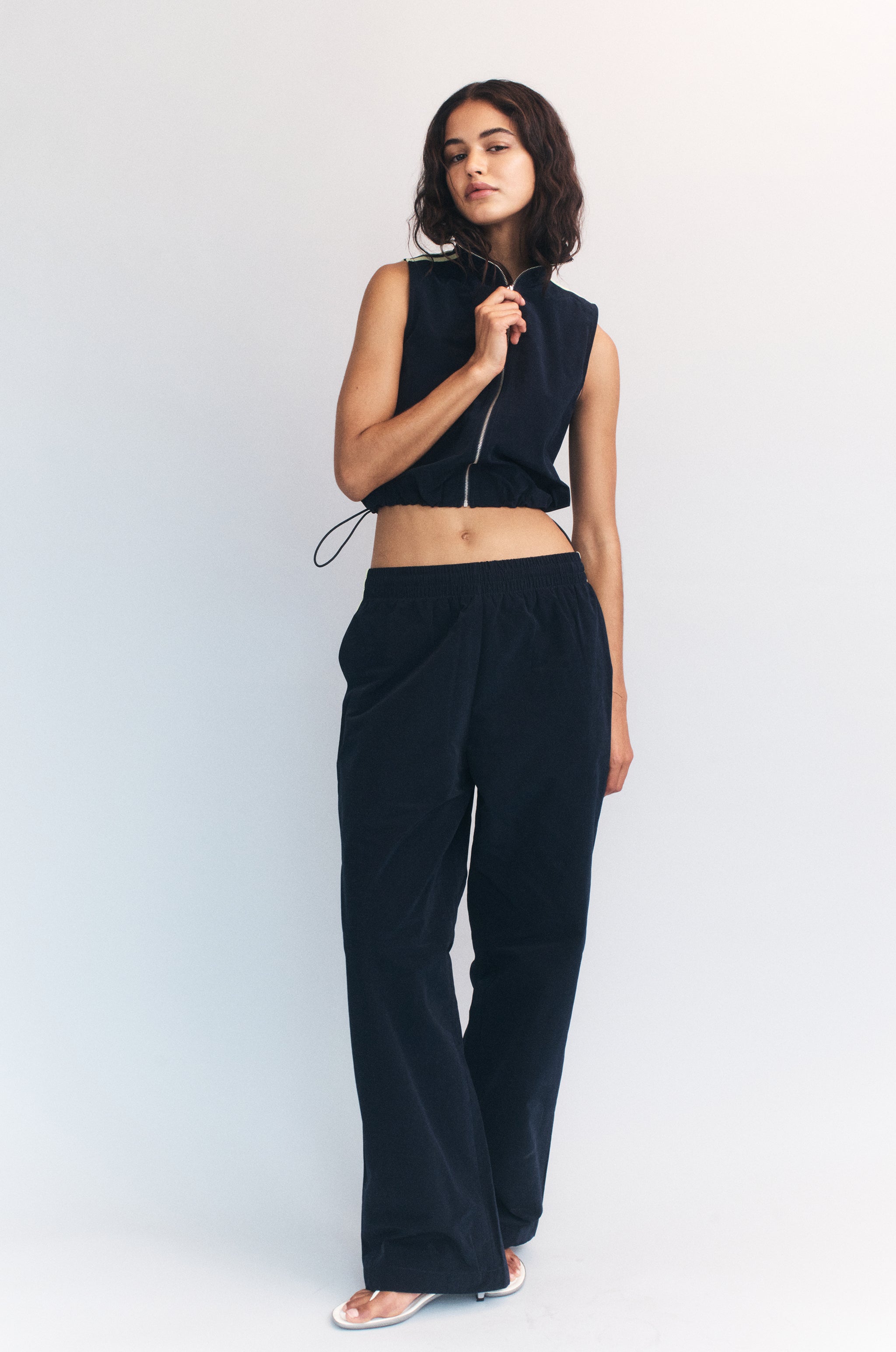 Yasmine Top | Navy