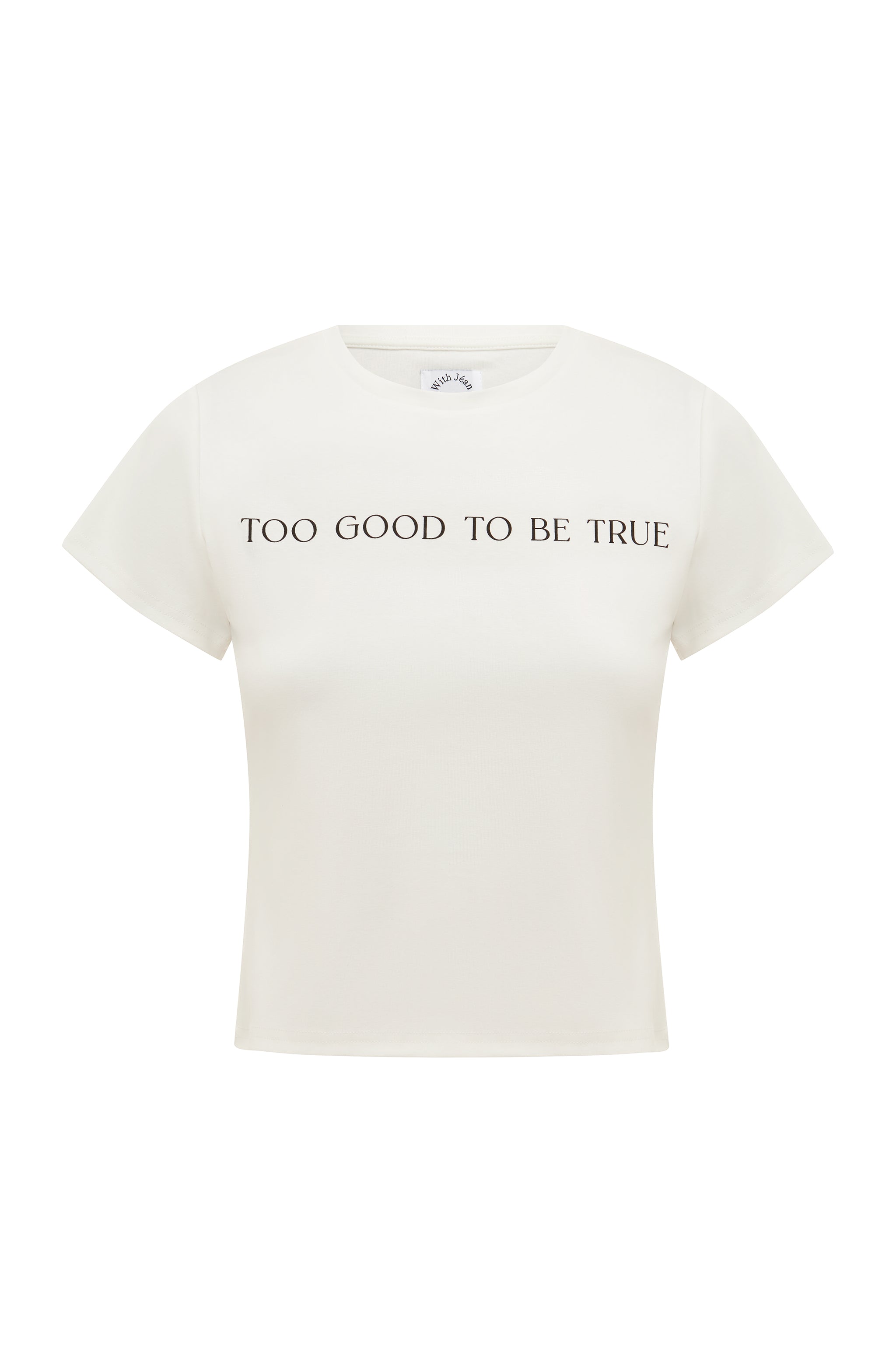 Too Good Tee | White