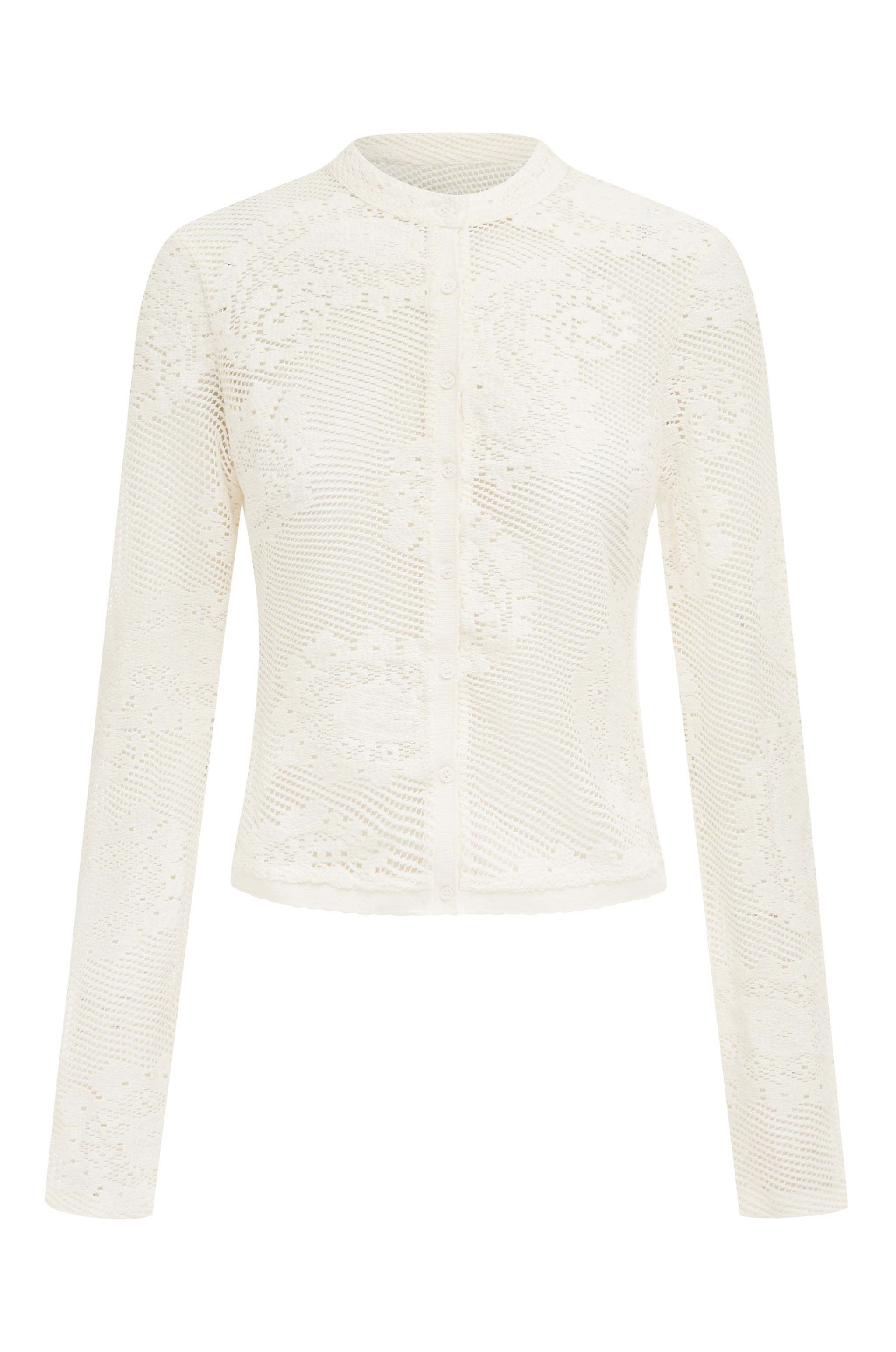 Dom Top | White Lace