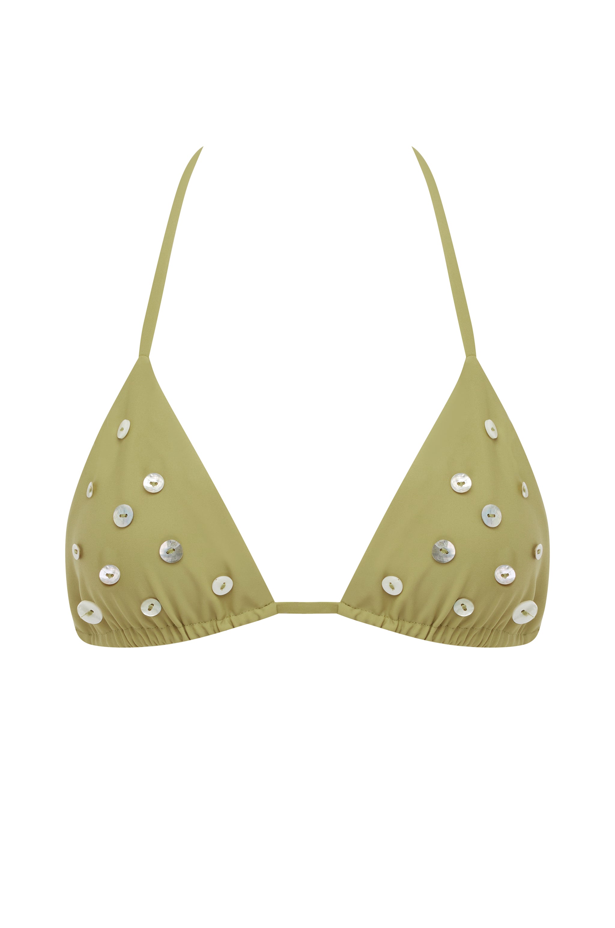 Billie Bikini Top | Moss