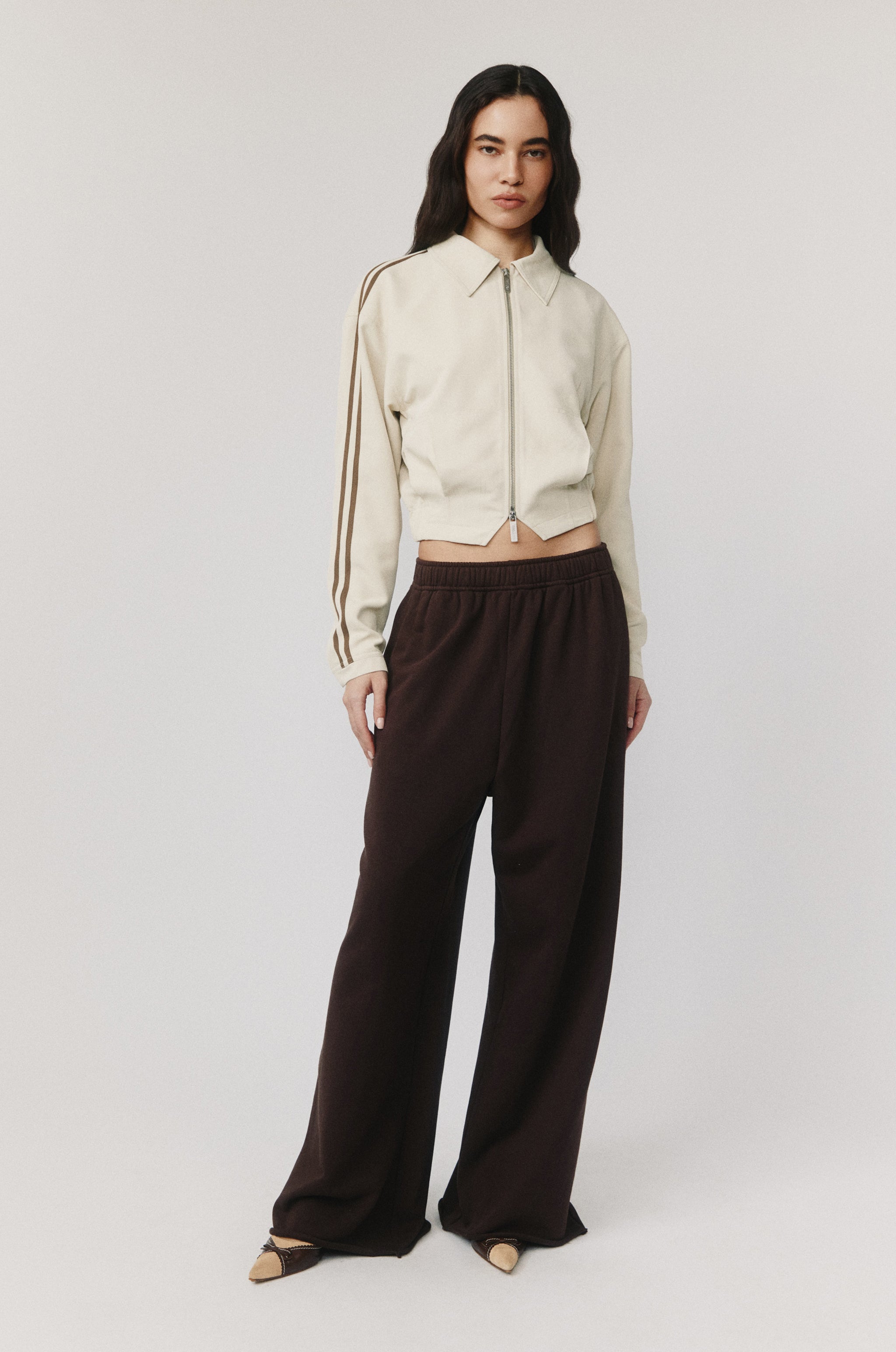 Fred Jacket | Brown Stripe