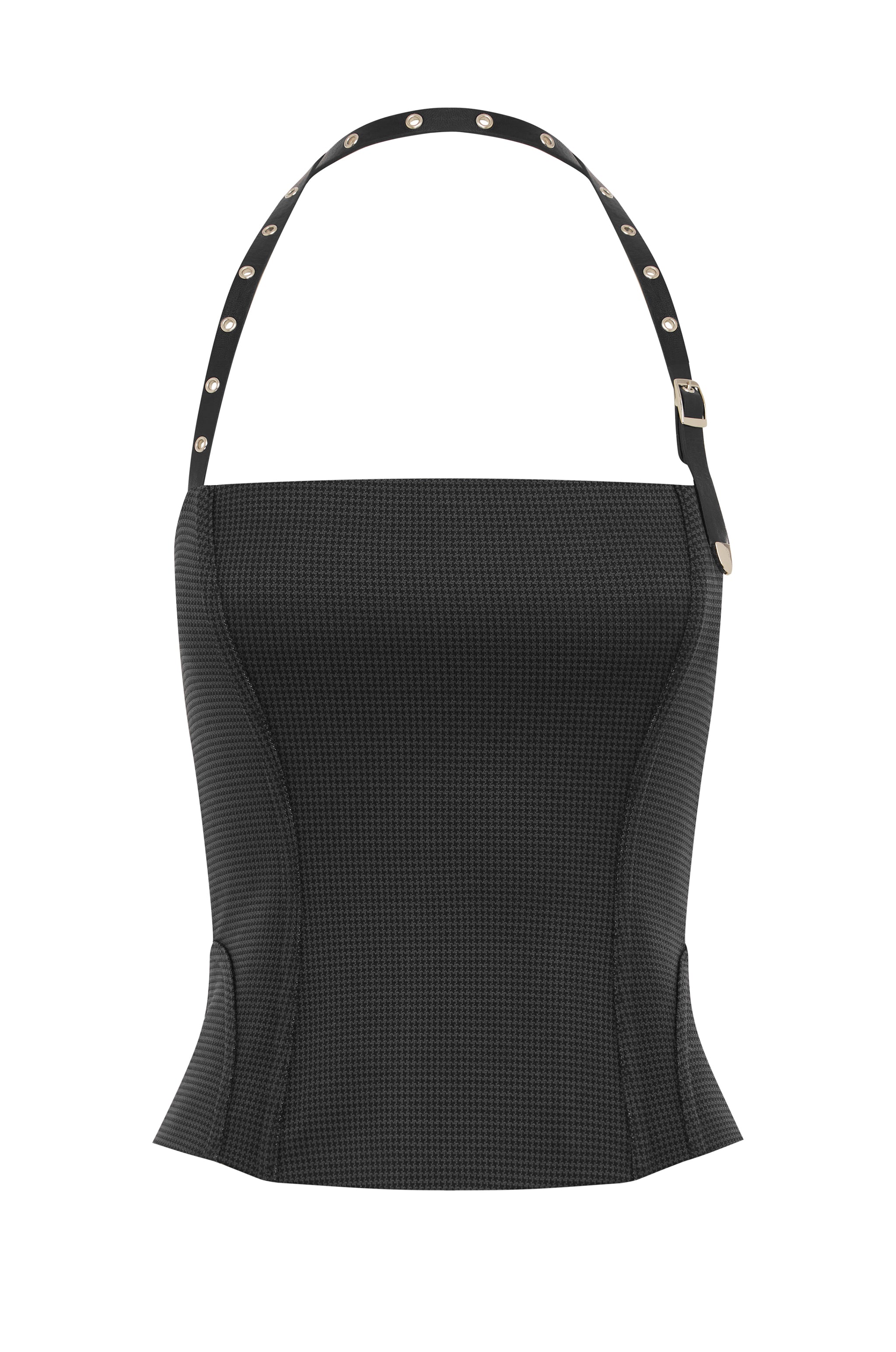 Iris Top | Black Check