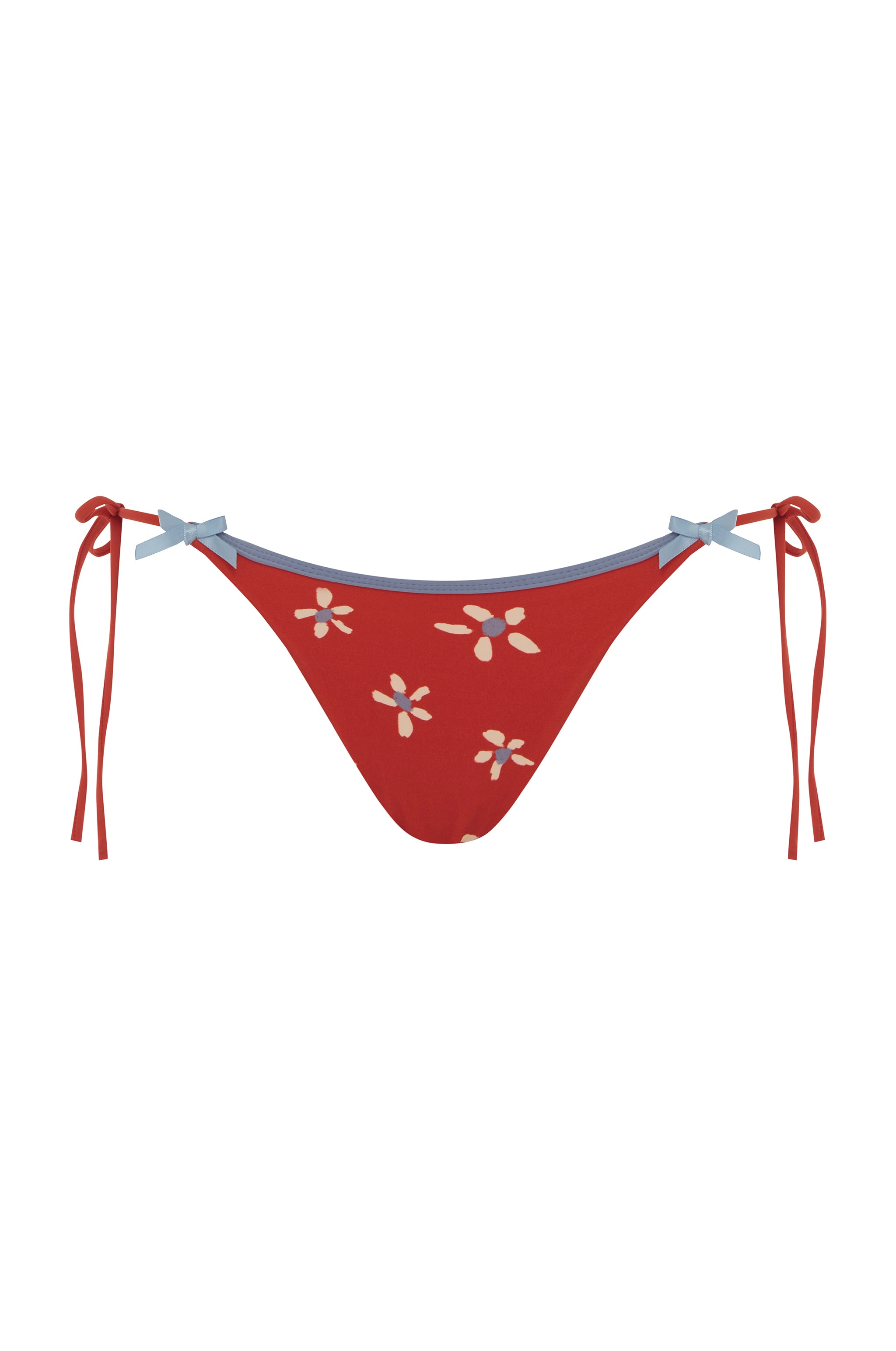 Juni Bikini Bottom | Red Bloom