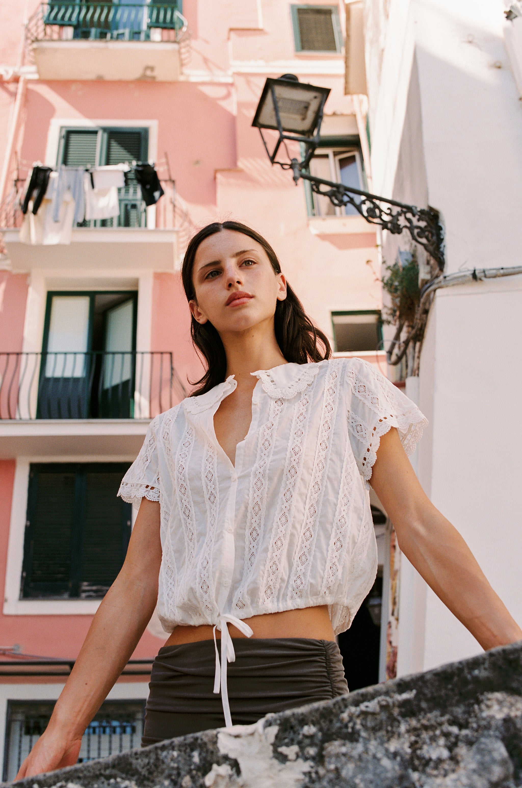 Perry Top | White
