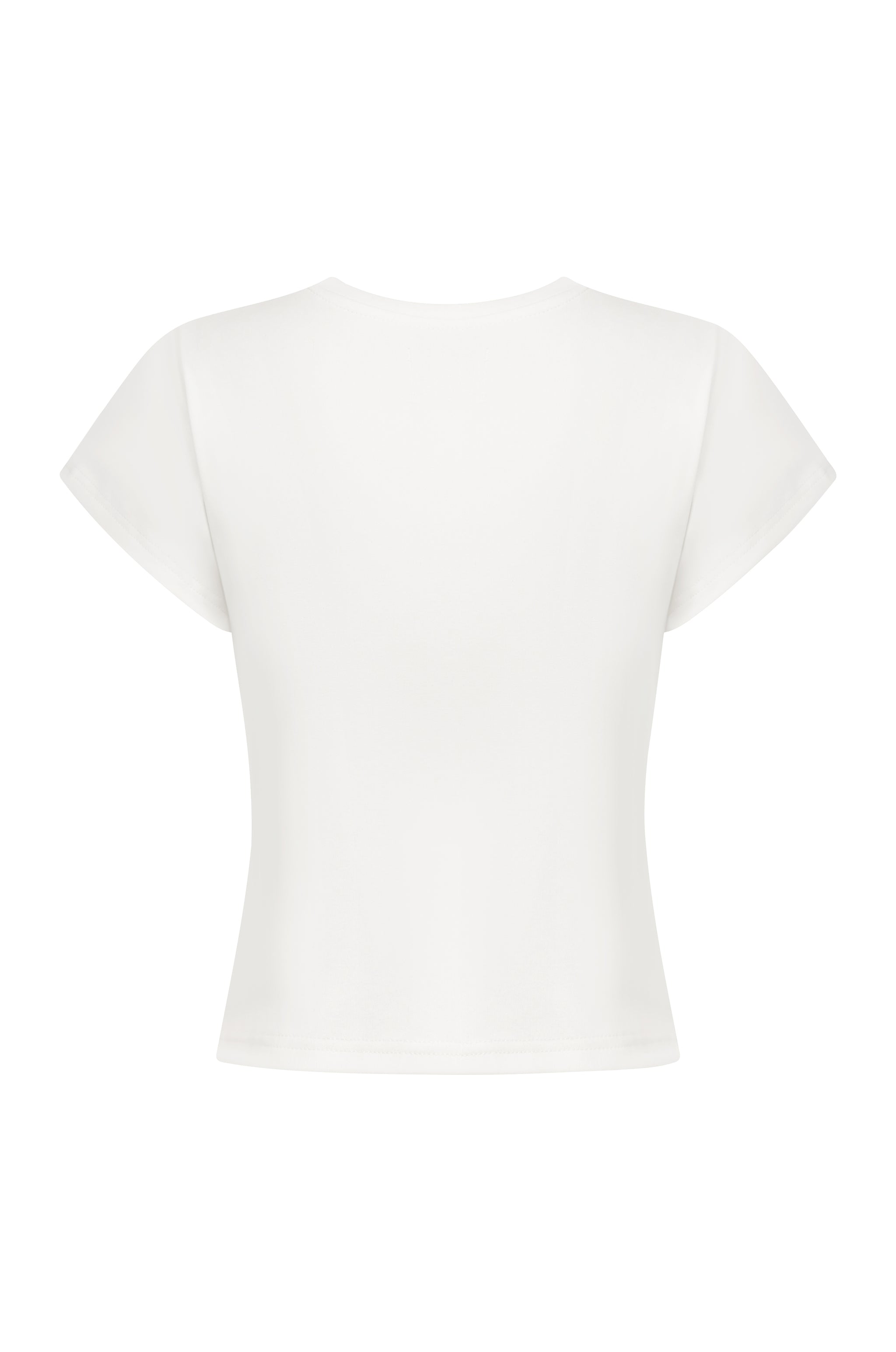 With Flowers Tee | White / Multi