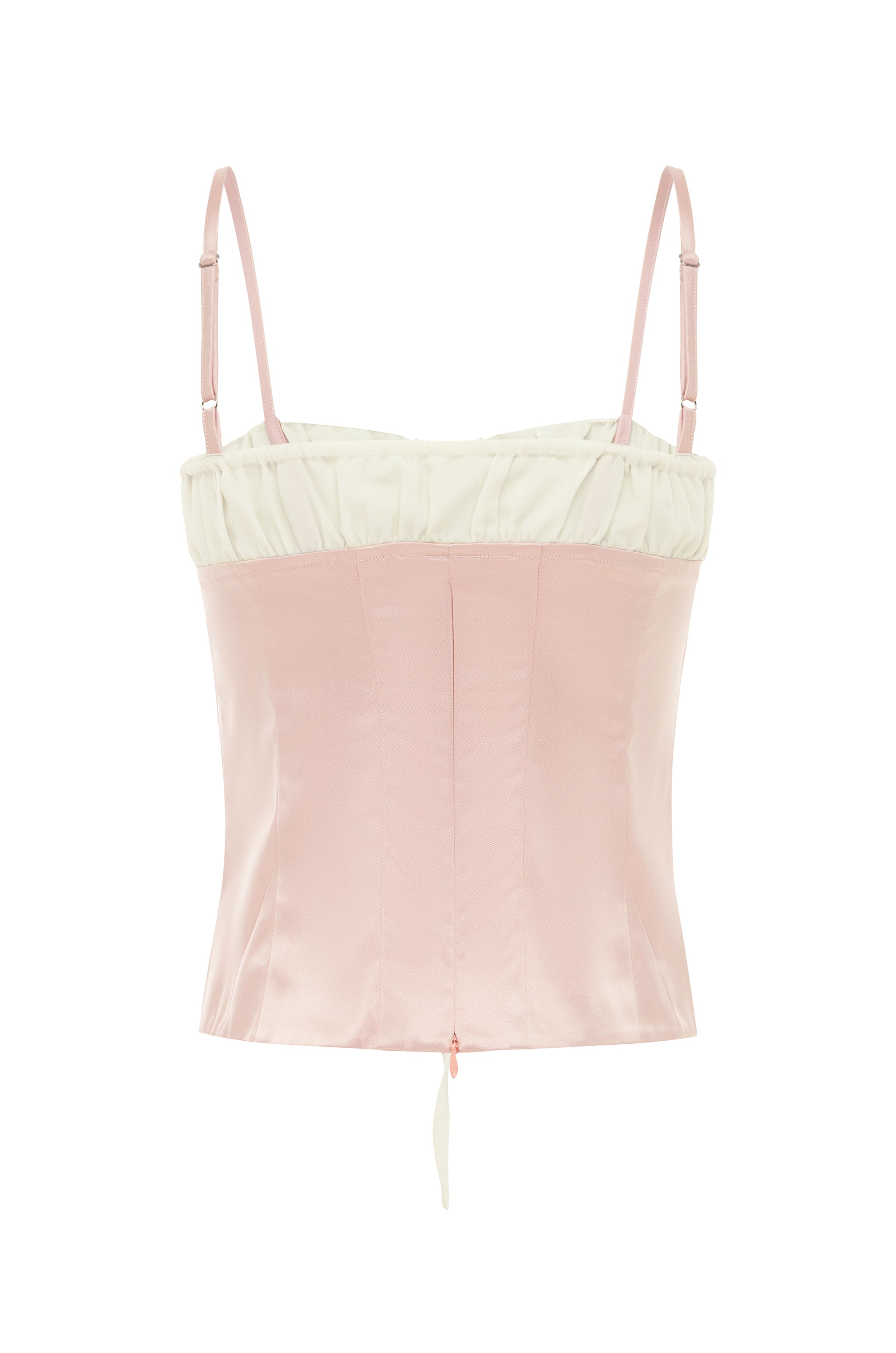 Sylvie Corset Top | Baby Pink