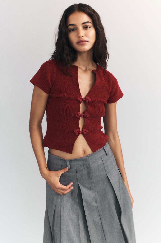 Ruby Top | Red