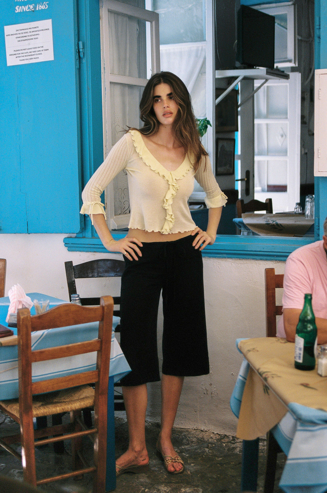 Emily Top | Pale Yellow alternate product view