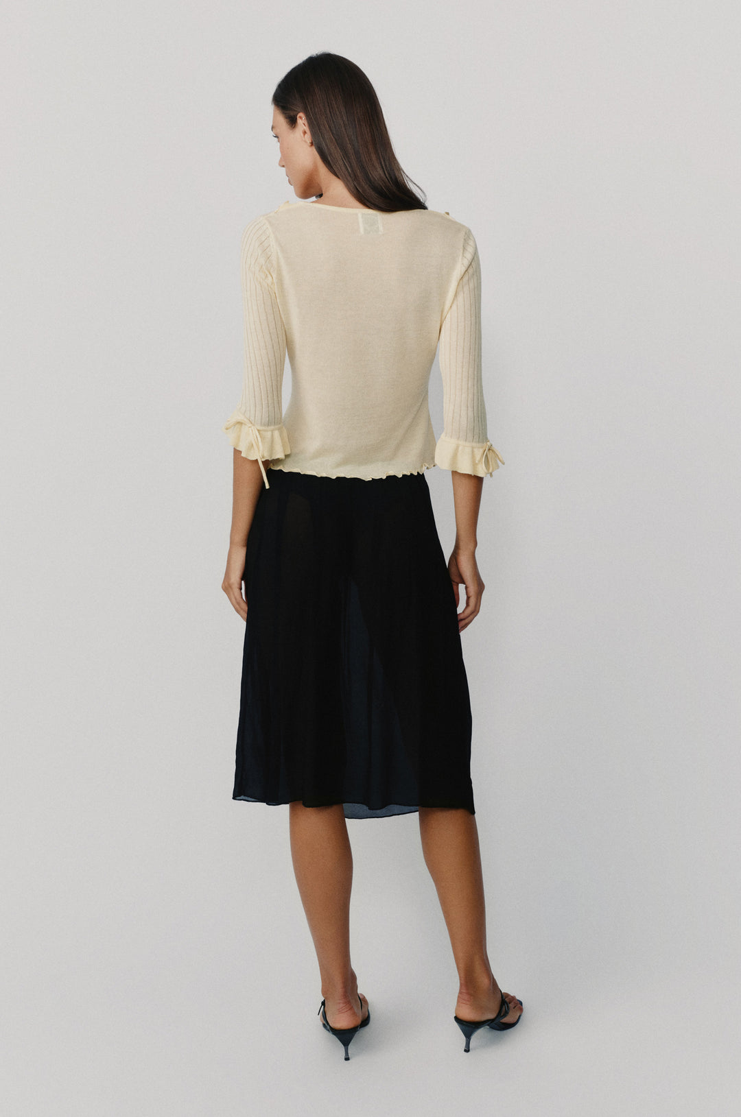 Emily Top | Pale Yellow alternate product view