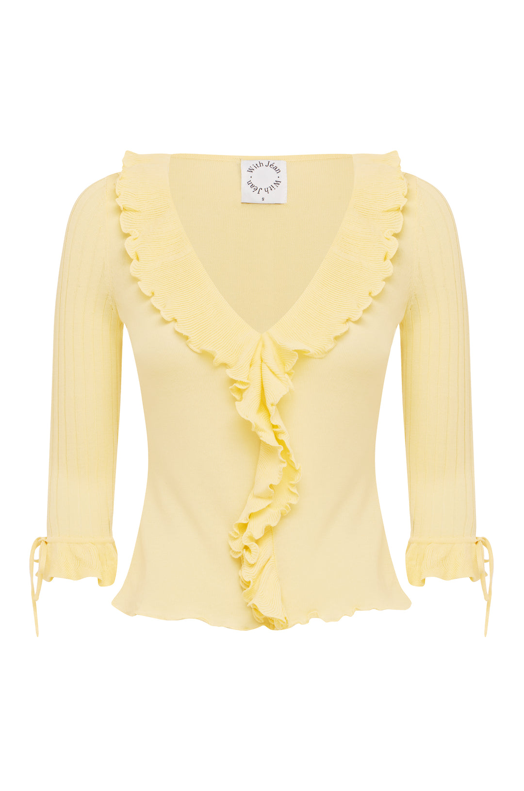 Emily Top | Pale Yellow alternate product view