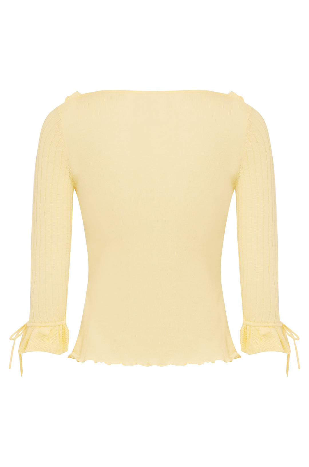 Emily Top | Pale Yellow alternate product view