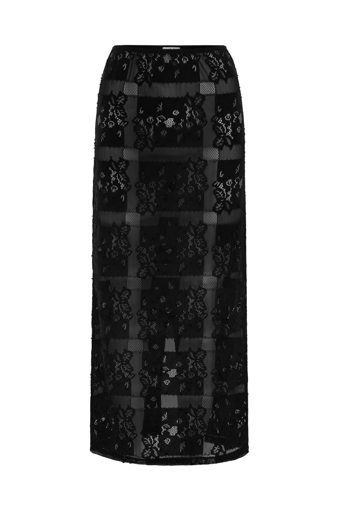 Holy Midi Skirt | Black