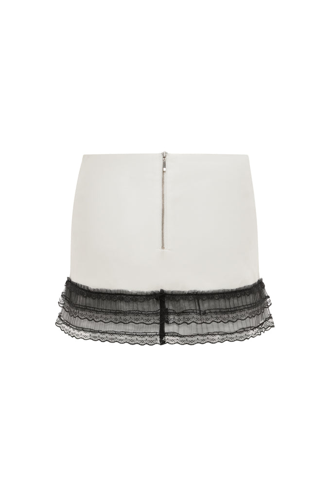 Ambrose Mini Skirt | White
