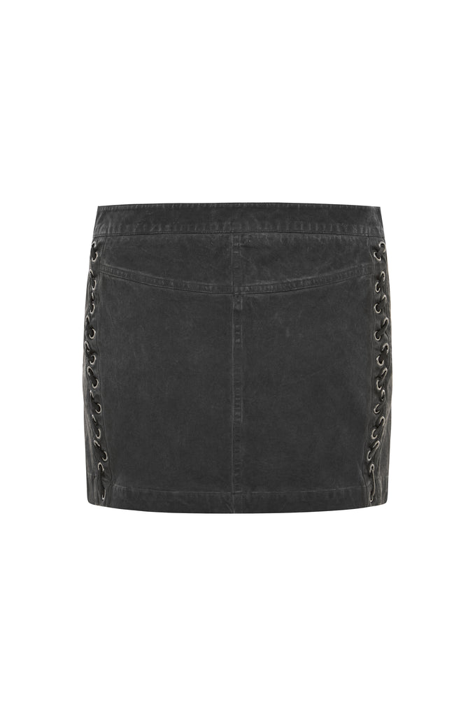 Banks Mini Skirt | Washed Black