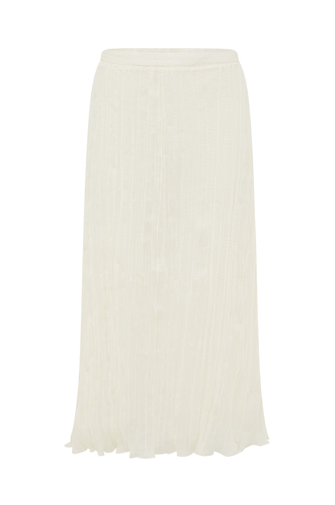 Kea Midi Skirt | Cream