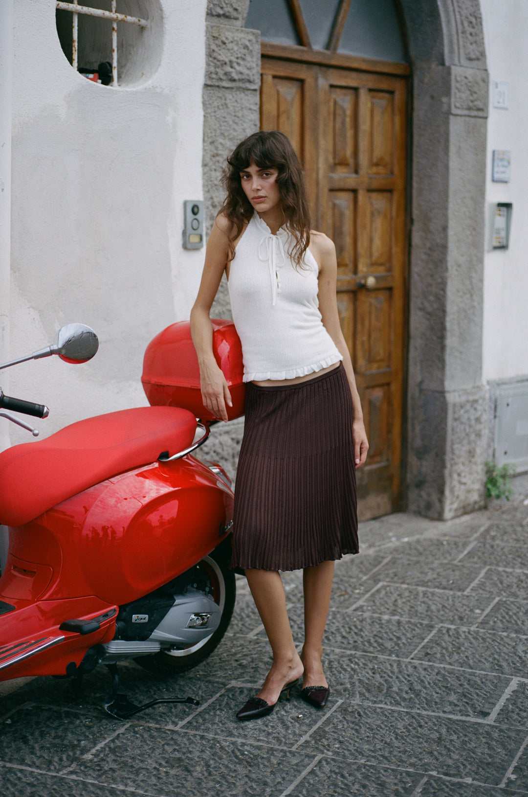 Josie Top | White alternate product view