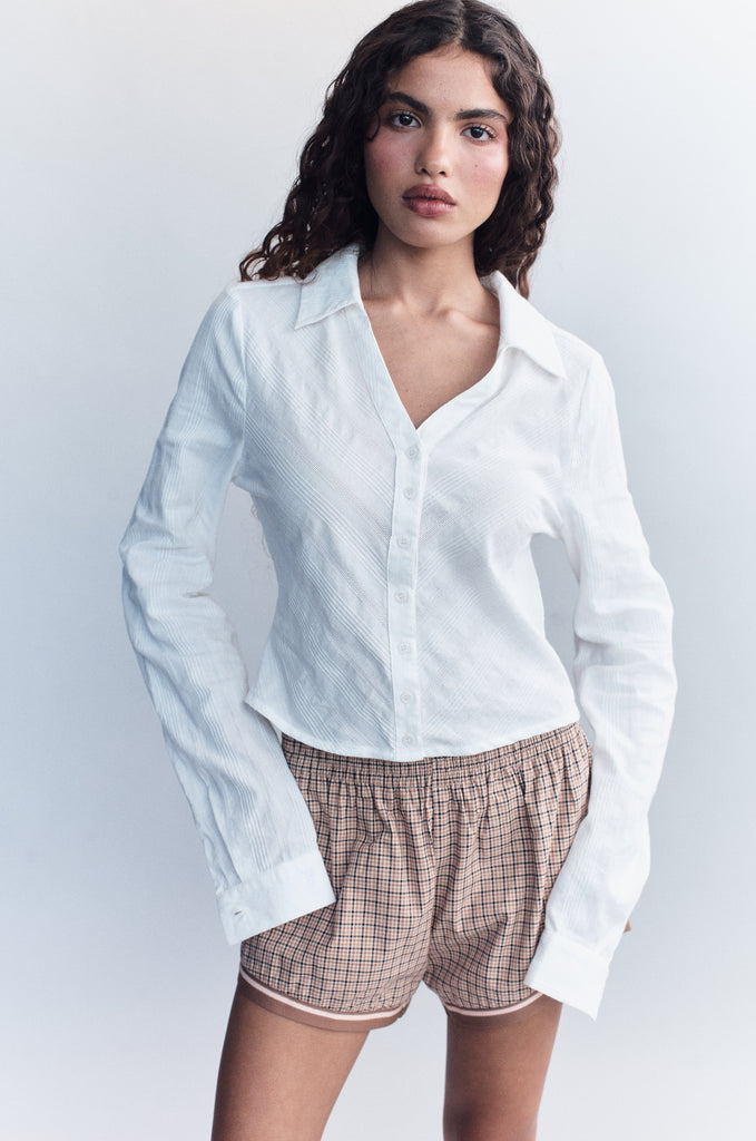 Lyla Shirt | White