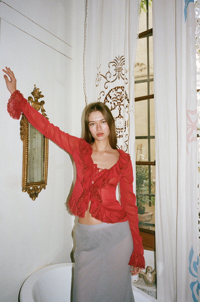 Maia Shirt | Red