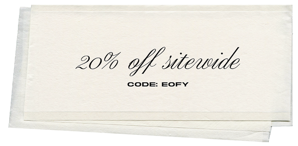 20% OFF SITEWIDE AND IN STORE NOW