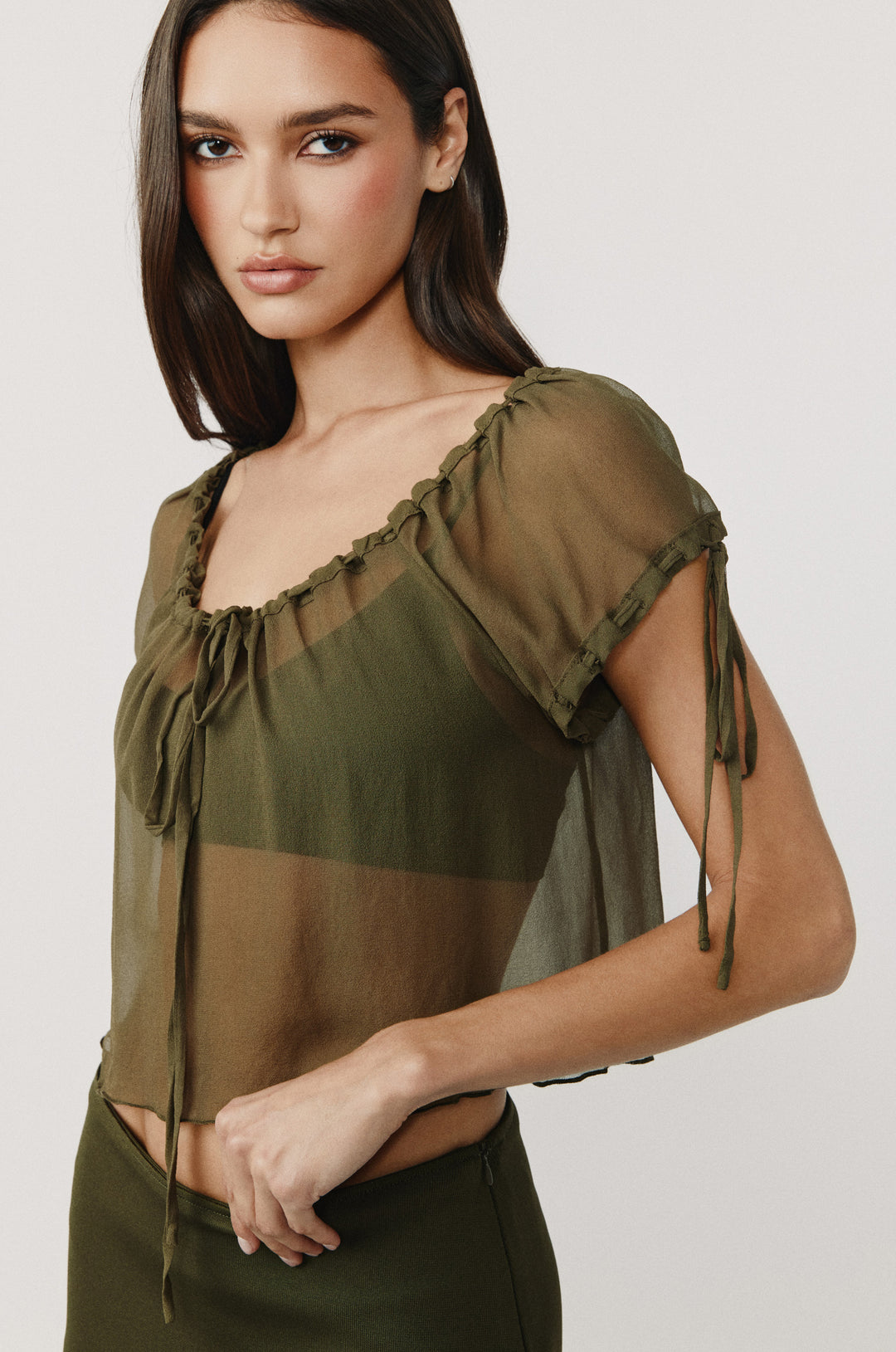 Adele Top | Olive