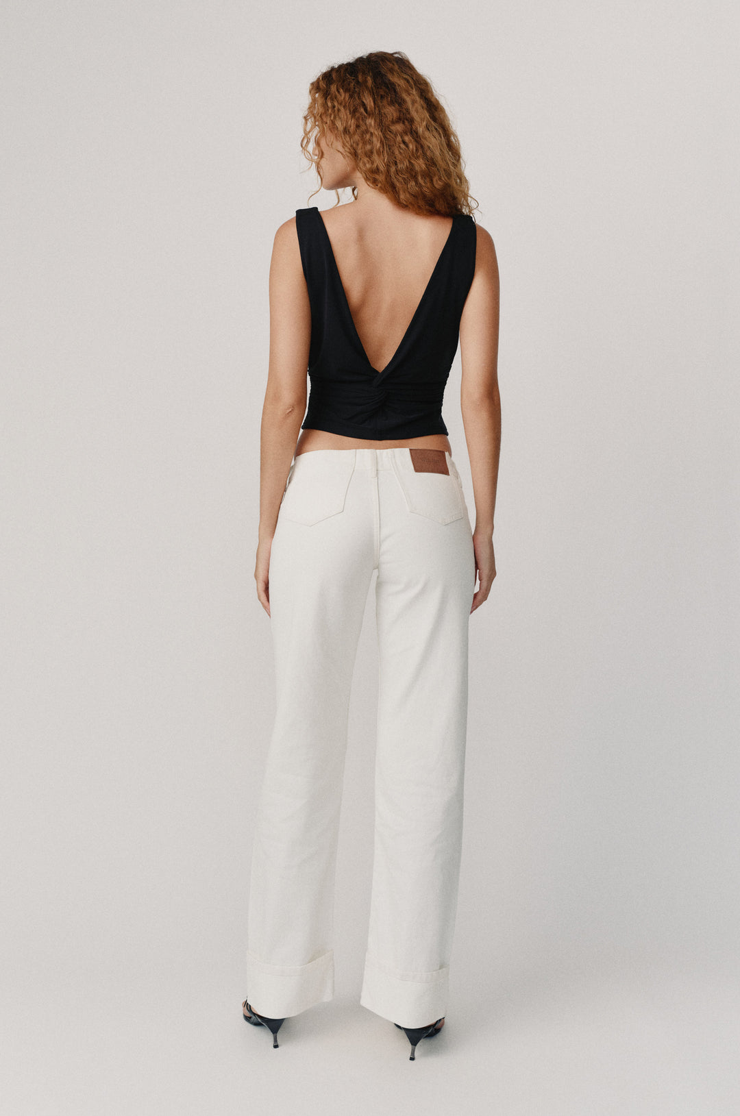 Agnes Jeans | White