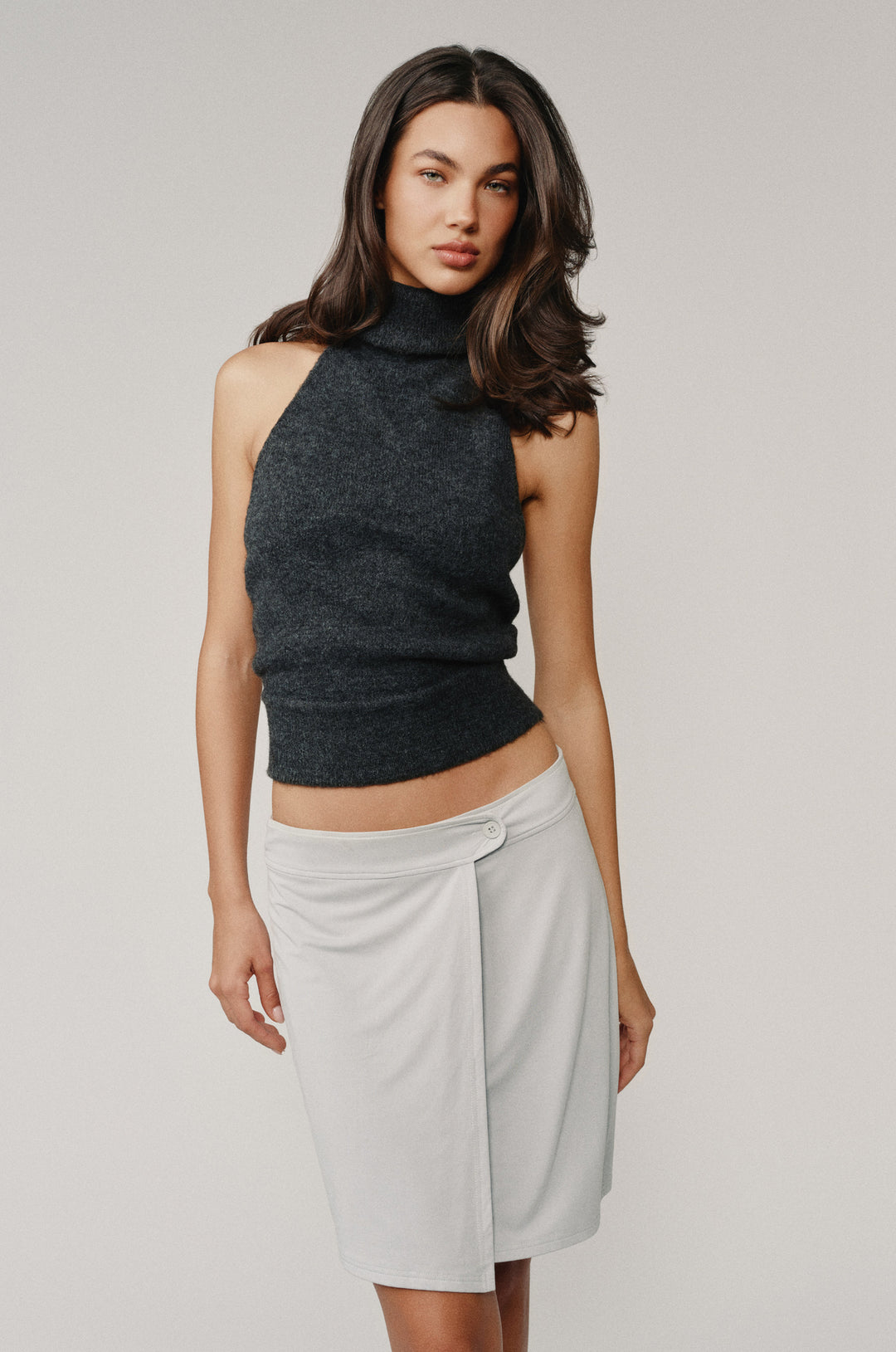 Alyssa Top | Charcoal