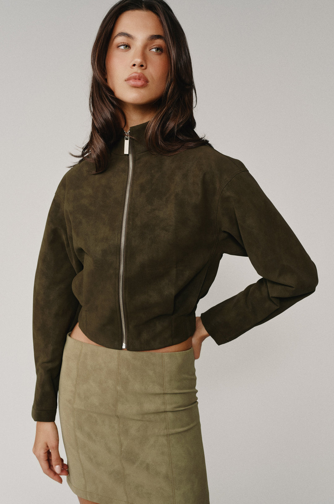 Amelia Jacket | Moss