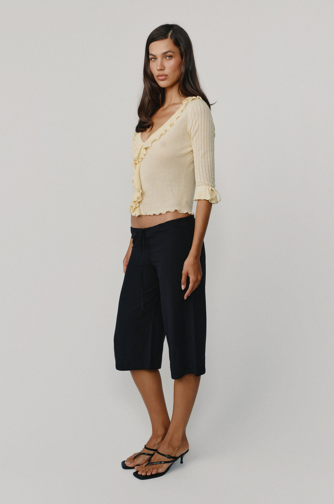 Arden Capri Pant | Black