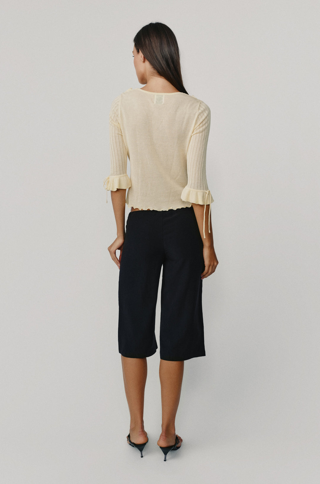 Arden Capri Pant | Black