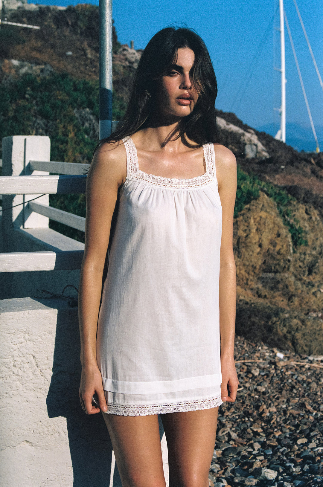 Arielle Dress | White