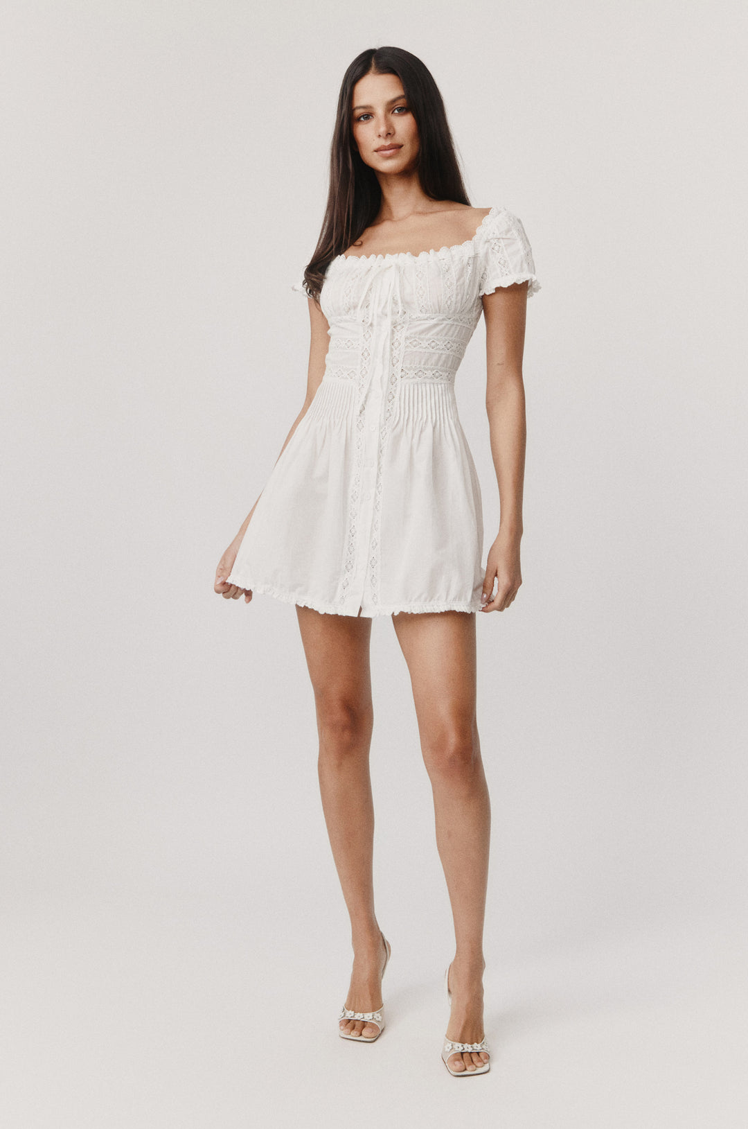 Aster Dress | White