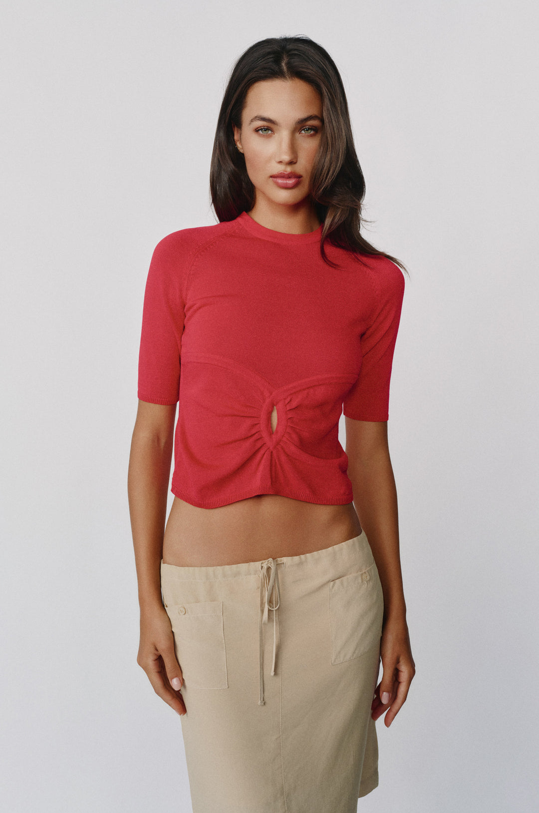 Avery Top | Red alternate product view