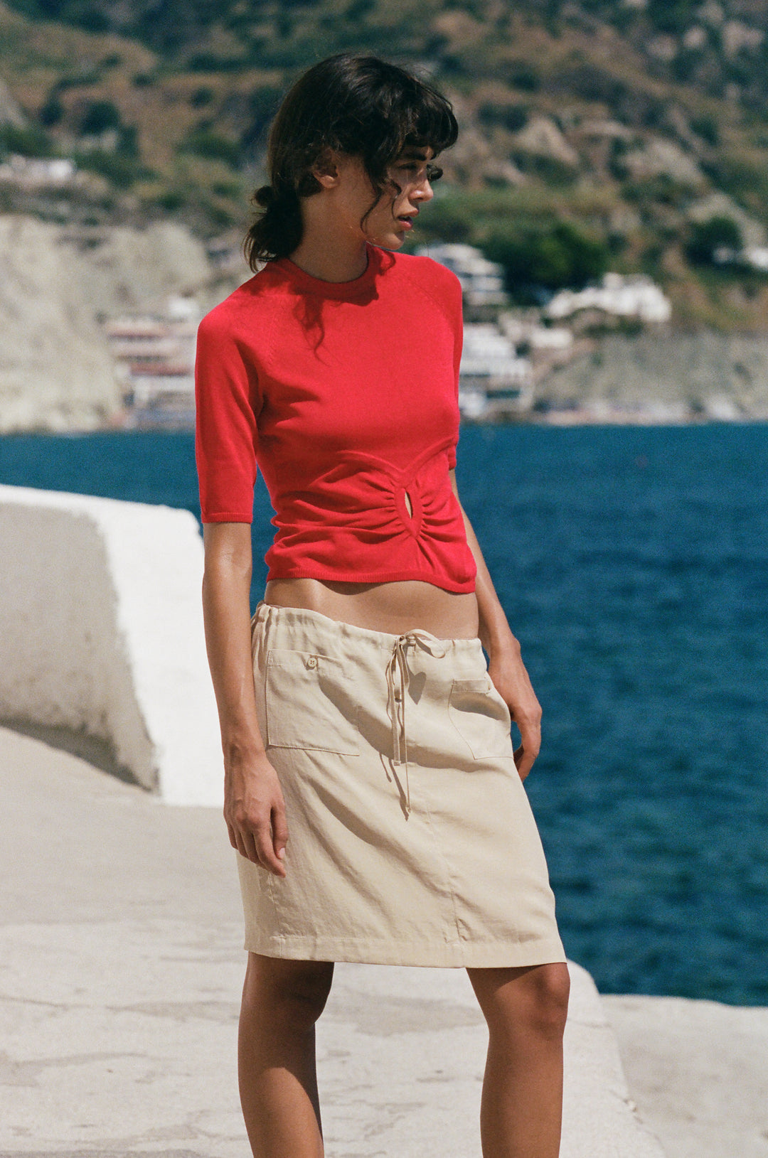 Avery Top | Red alternate product view
