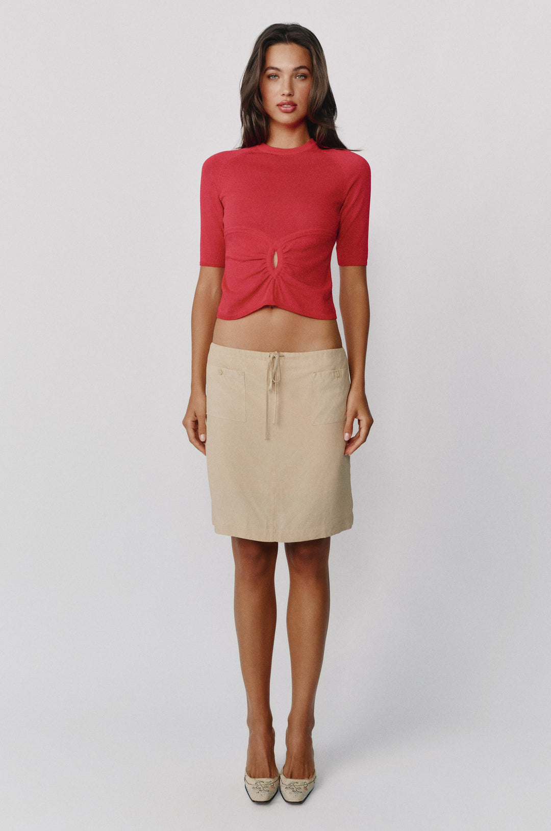 Avery Top | Red alternate product view