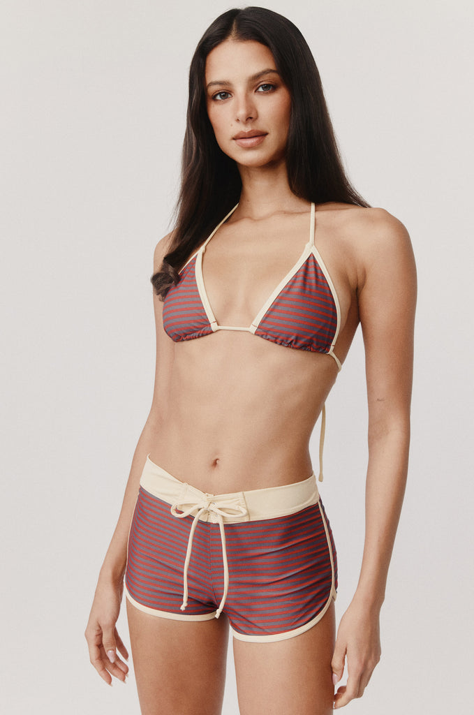 Bailey Swim Shorts | Red Stripe