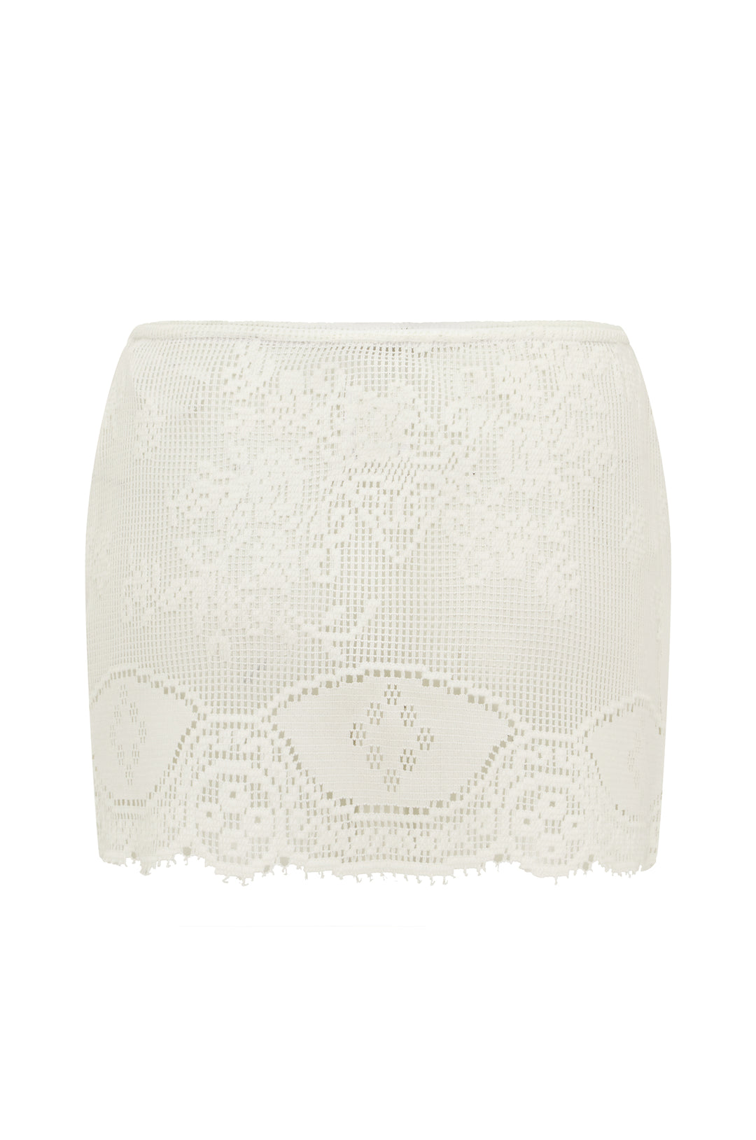 Belinda Skirt | White Lace