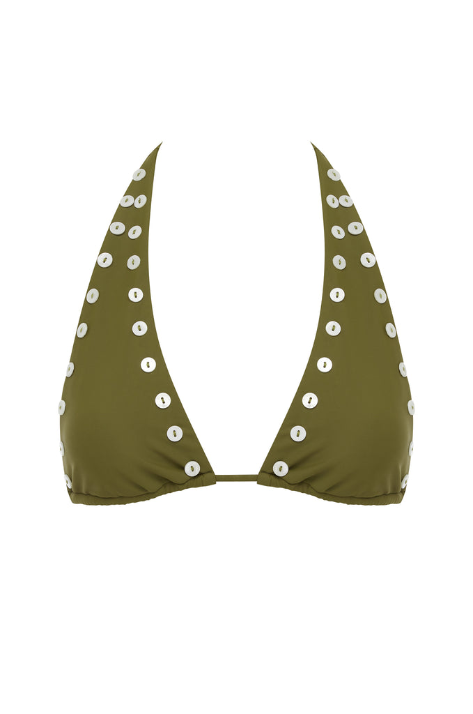 Bella Bikini Top | Forest