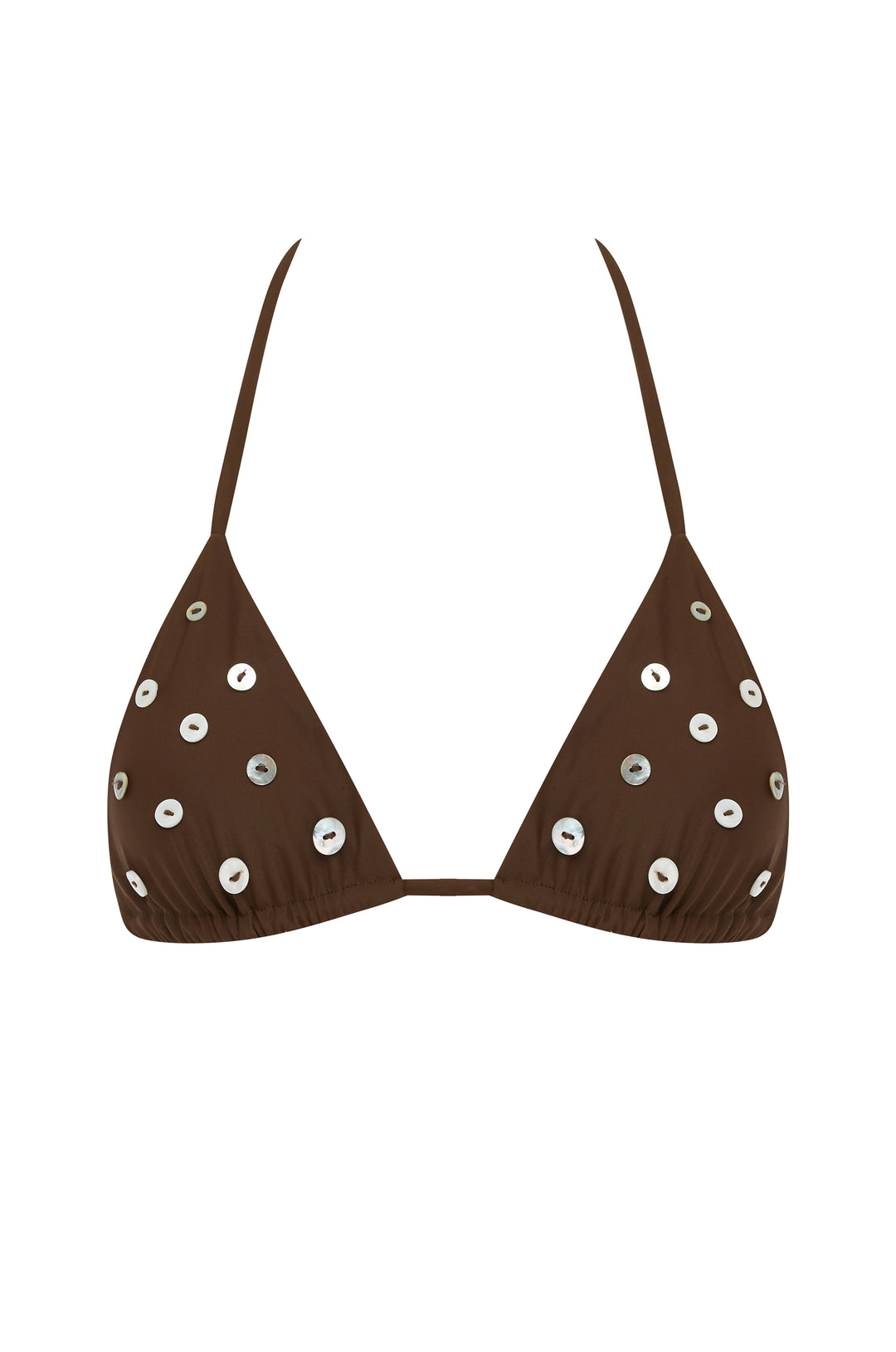 Billie Bikini Top | Chocolate