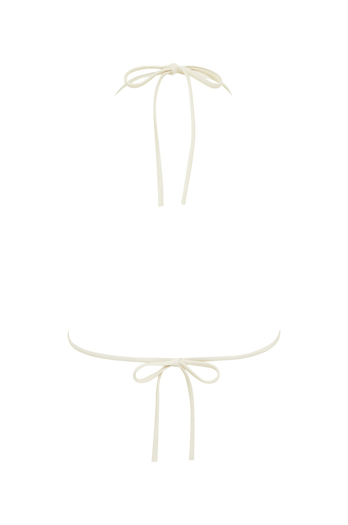 Billie Bikini Top | Off White