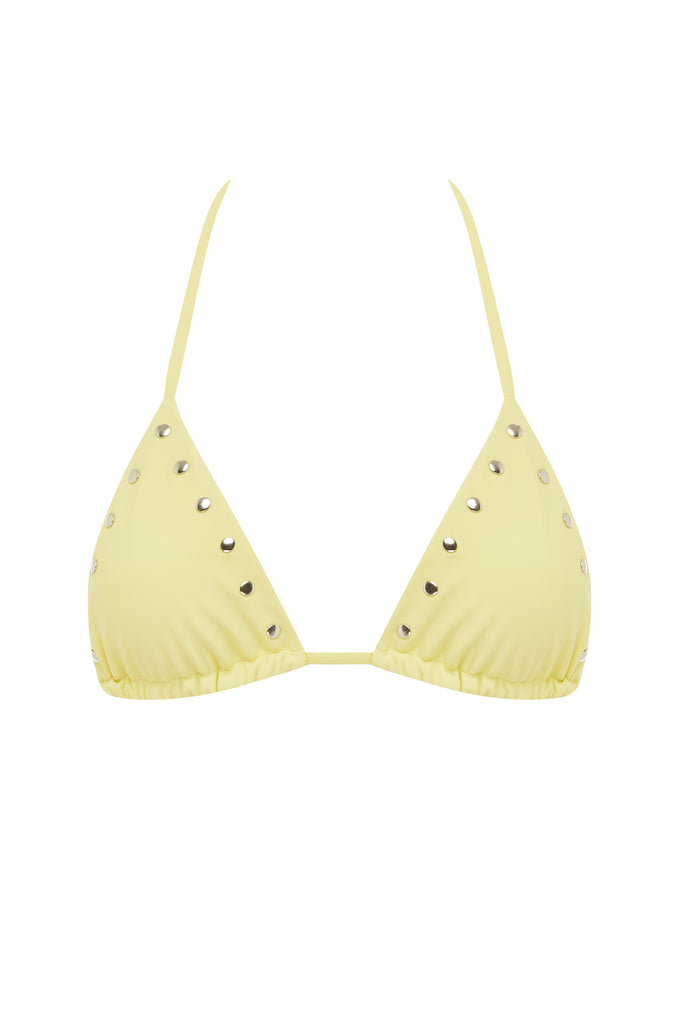 Billie Bikini Top | Yellow