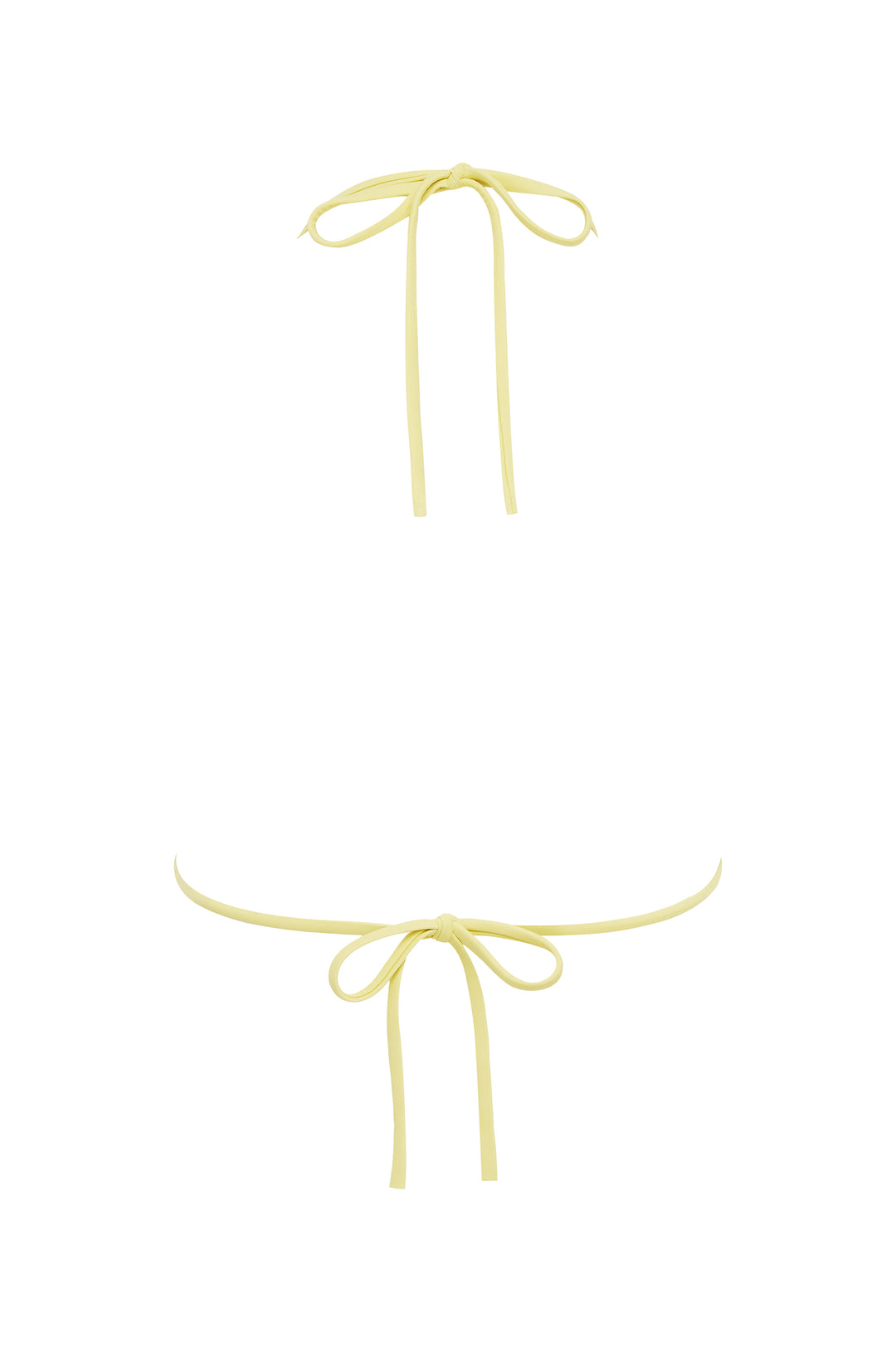 Billie Bikini Top | Yellow