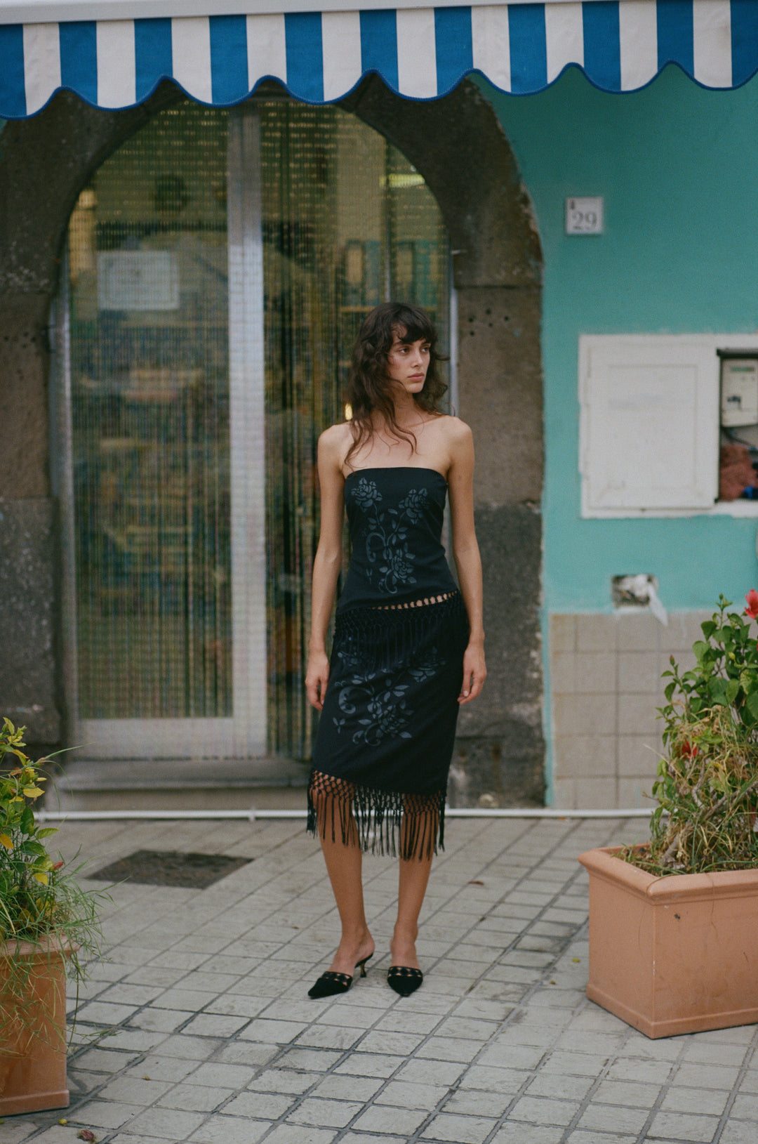 Daria Skirt | Black alternate product view