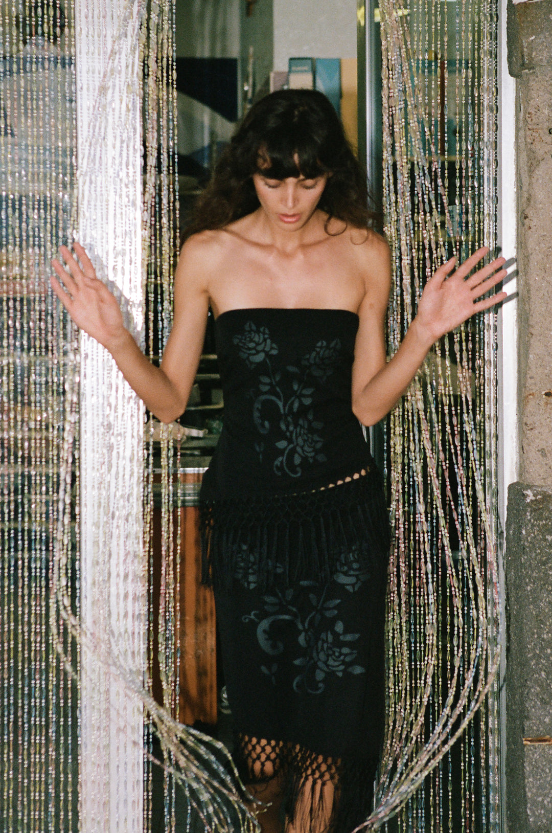 Daria Top | Black front view