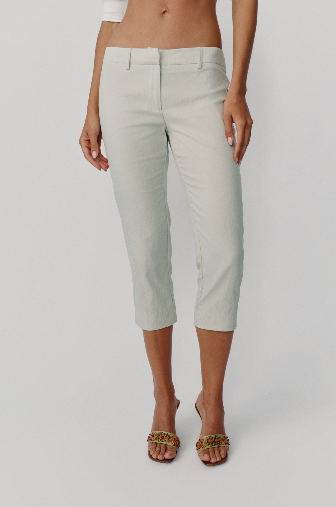 Davis Capri Pants | Dusty Sage alternate product view