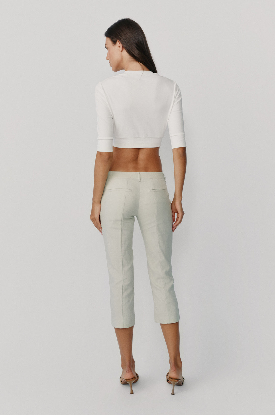 Davis Capri Pants | Dusty Sage alternate product view