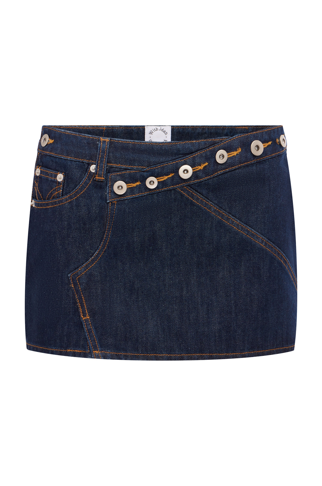 Drew Skirt | Indigo Blue alternate product view