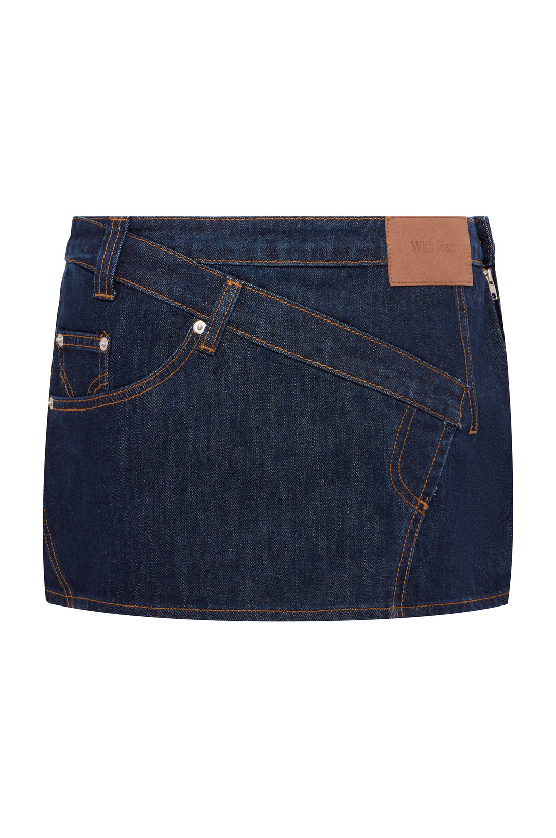 Drew Skirt | Indigo Blue alternate product view