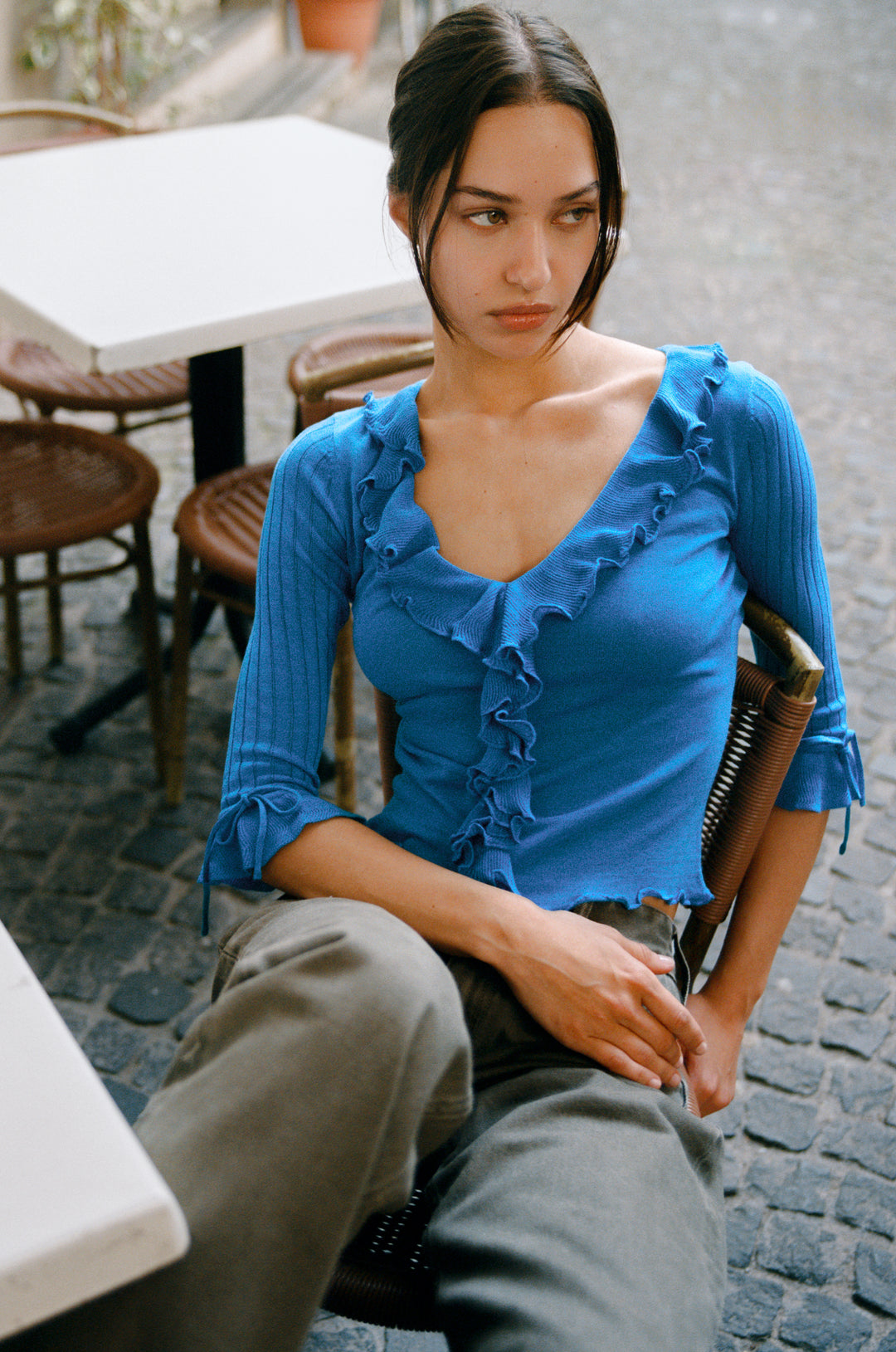 Emily Top | Blue