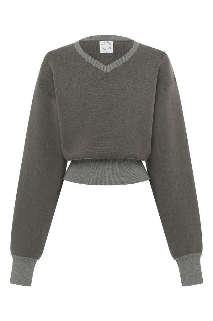 Evie Sweater | Grey