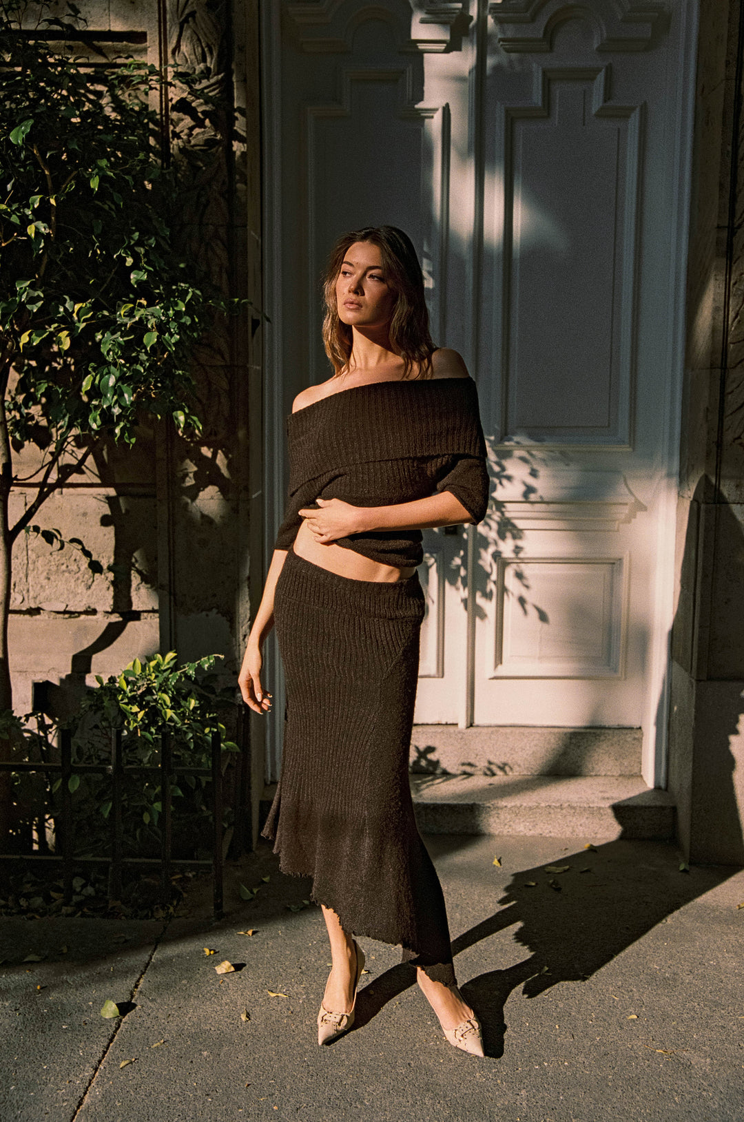 Fia Skirt | Chocolate